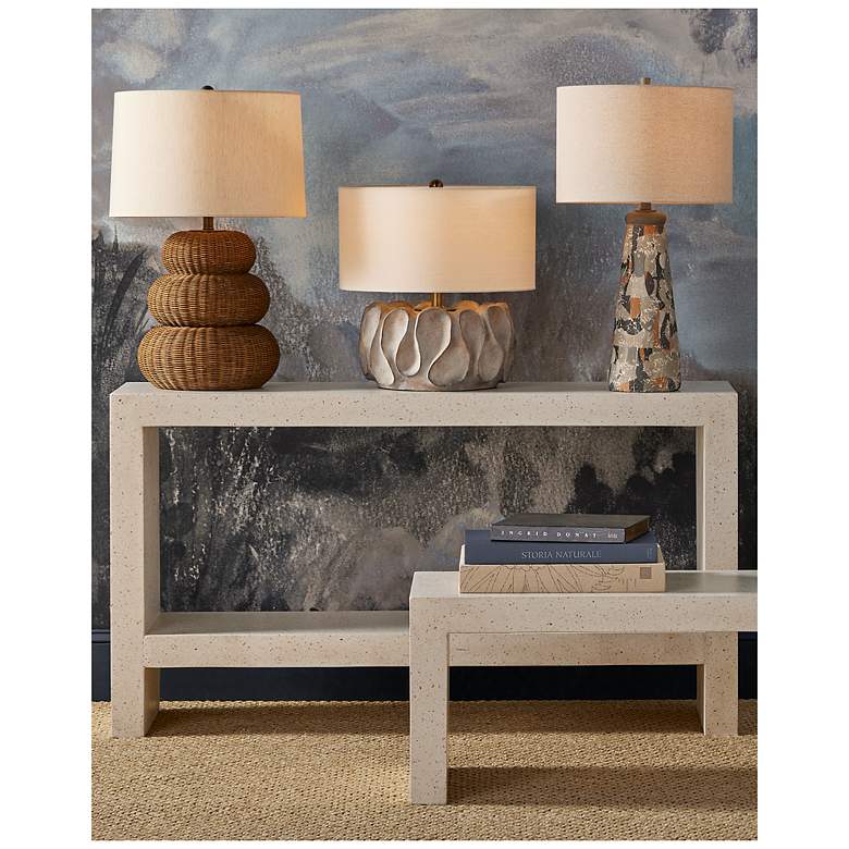 Image 6 Currey & Company Mabrouka Dark Brown Gourd Table Lamp more views