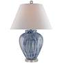 Currey &amp; Company Malaprop Blue and White Table Lamp