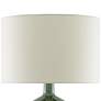 Currey &amp; Company Mamora Green Glaze Ceramic Table Lamp