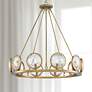 1_Currey and Company MarjieScope 32" 10-Light Antique Brass Chandelier