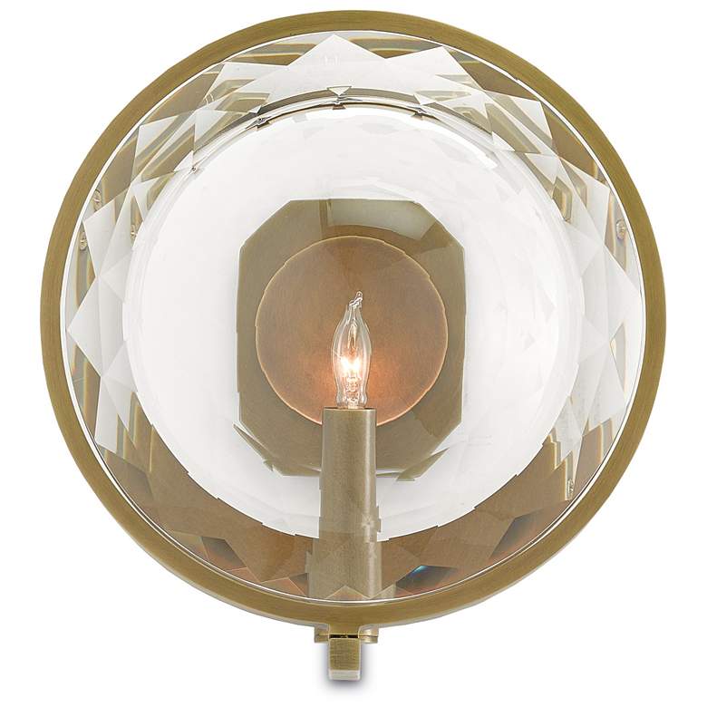 Image 1 Currey & Company MarjieScope Brass 1-Light Wall Sconce