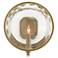 Currey & Company MarjieScope Brass 1-Light Wall Sconce
