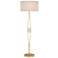 Currey & Company Marlene 67 1/2" High Modern Gold Floor Lamp