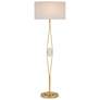 Currey &amp; Company Marlene 67 1/2" High Modern Gold Floor Lamp