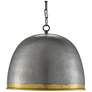 Thumbnail3 of Currey & Company Matute 17" Pewter 1-Light Pendant more views