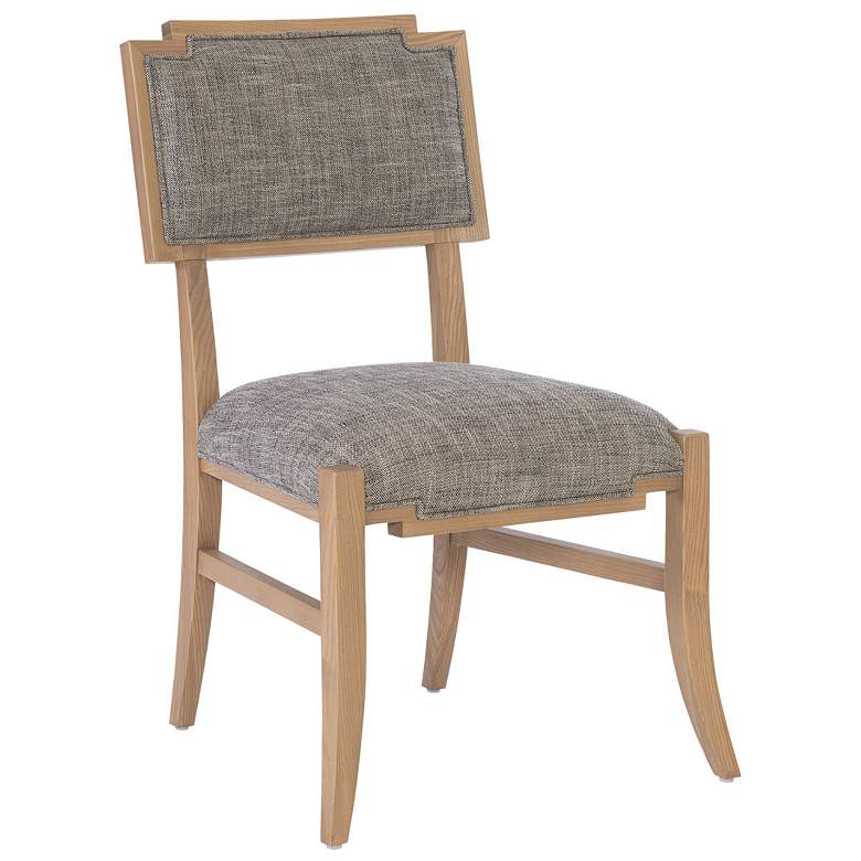 Image 1 Currey & Company Melanie Upholstered Blonde Side Chair