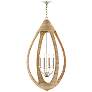 3_Currey & Company Menorca 19 1/2" Abaca Rope 4-Light Chandelier more views