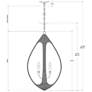 4_Currey & Company Menorca 19 1/2" Abaca Rope 4-Light Chandelier more views