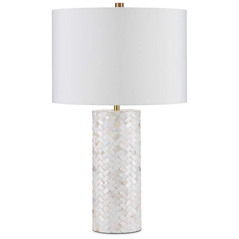 Image 5 Currey & Company Meraki 27" Natural Mother of Pearl Table Lamp more views