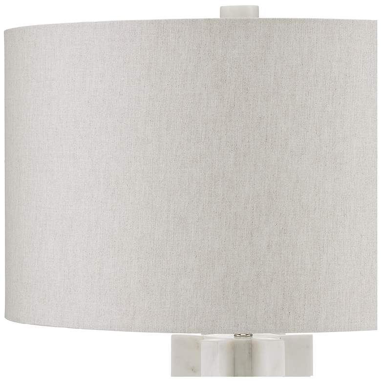Image 5 Currey & Company Mercurius 30 1/2" High Modern Marble Table Lamp more views
