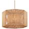 Currey & Company Mereworth 22 1/4" Modern Coastal Rope Chandelier