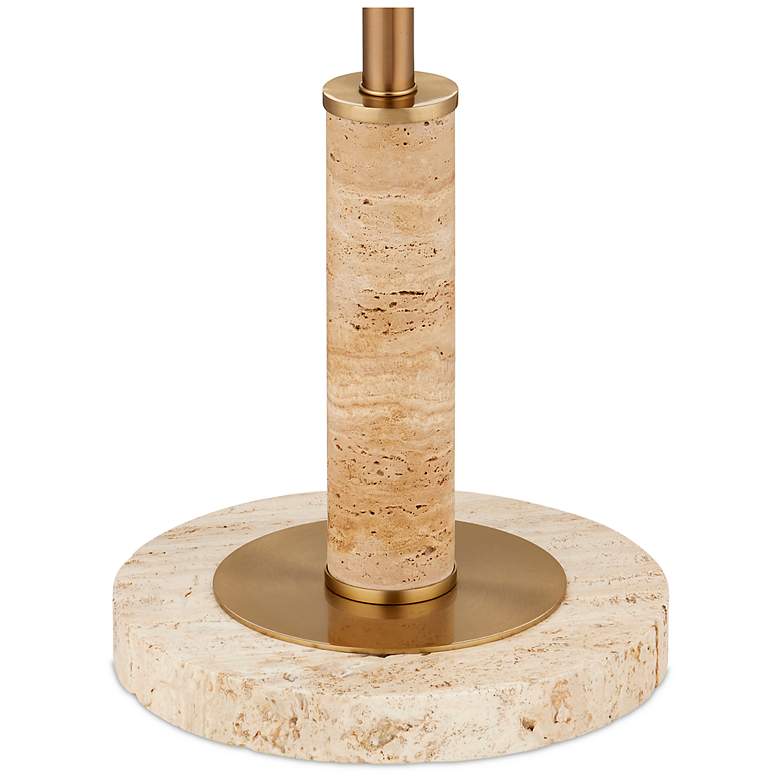 Image 3 Currey and Company Miles 58 1/2" High Modern Gold Dome Floor Lamp more views