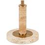3_Currey and Company Miles 58 1/2" High Modern Gold Dome Floor Lamp more views