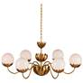 Thumbnail1 of Currey & Company Mirasole 37" Wide Gold Sunburst Flower Chandelier