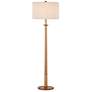 1_Currey & Company Mitford Natural Wood Floor Lamp