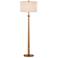 Currey & Company Mitford Natural Wood Floor Lamp
