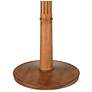 3_Currey & Company Mitford Natural Wood Floor Lamp more views