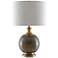 Currey and Company Mizmaze Antique Brass Metal Table Lamp