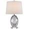 Currey and Company Monterey Clear Glass Accent Table Lamp