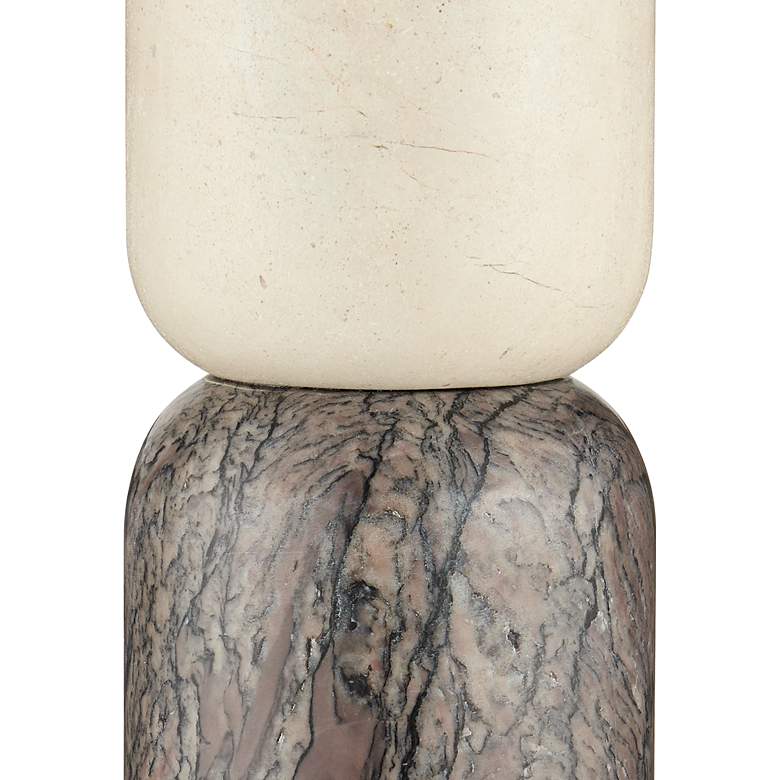 Image 5 Currey & Company Moreno Natural Marble Sculptures Set of 2 more views