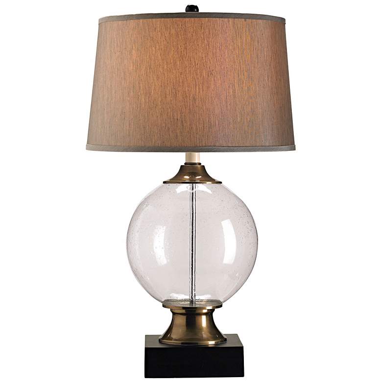 Image 1 Currey and Company Motif Blown Glass Table Lamp
