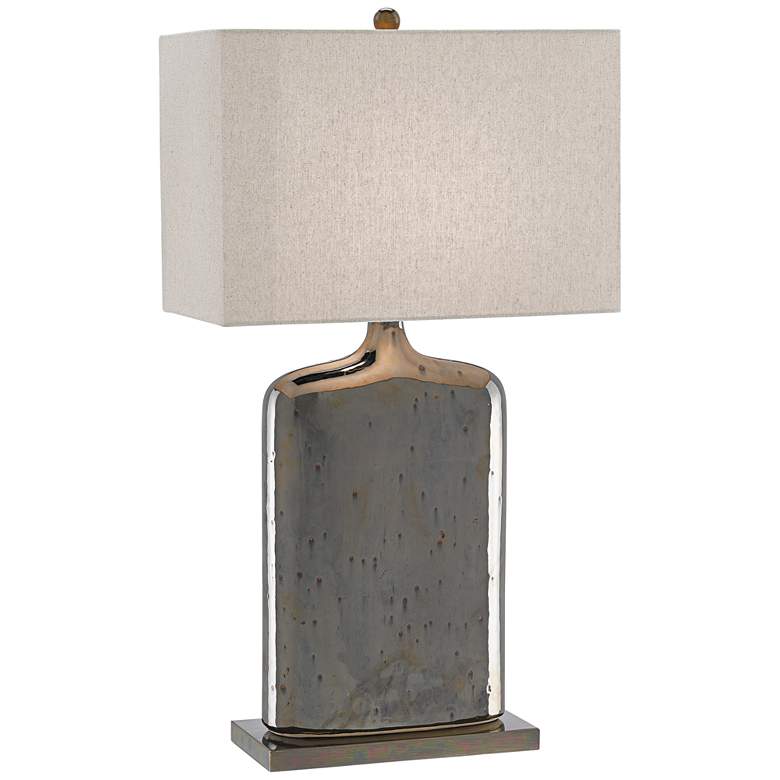 Image 1 Currey &amp; Company Musing 32 1/2 inch Metallic Bronze Ceramic Table Lamp