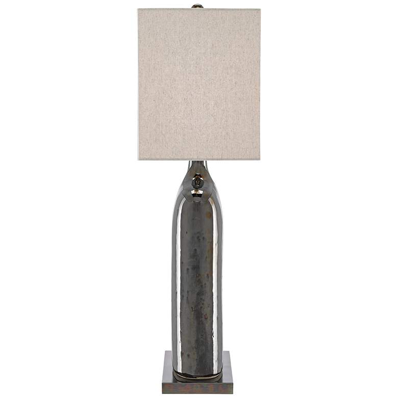 Image 2 Currey & Company Musing 32 1/2" Metallic Bronze Ceramic Table Lamp more views