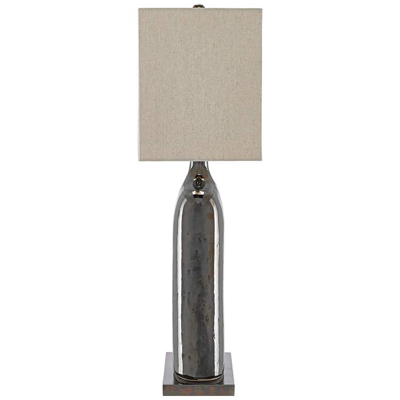 Image 4 Currey & Company Musing 32 1/2" Metallic Bronze Ceramic Table Lamp more views