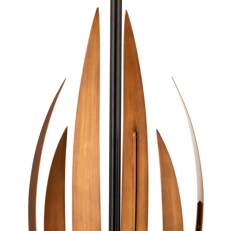 Image 3 Currey & Company Neilos 69 1/4" High Modern Flower Floor Lamp more views