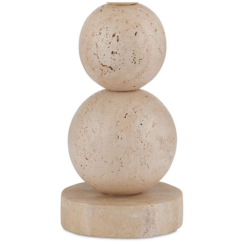 Image 3 Currey & Company Niobe Natural Travertine Table Lamp more views