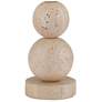 3_Currey & Company Niobe Natural Travertine Table Lamp more views