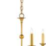 4_Currey & Company Nottaway 36" 5-Light Gold Candelabra Chandelier more views