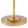 Currey &amp; Company Novatude 71" Antique Gold Leaf Floor Lamp