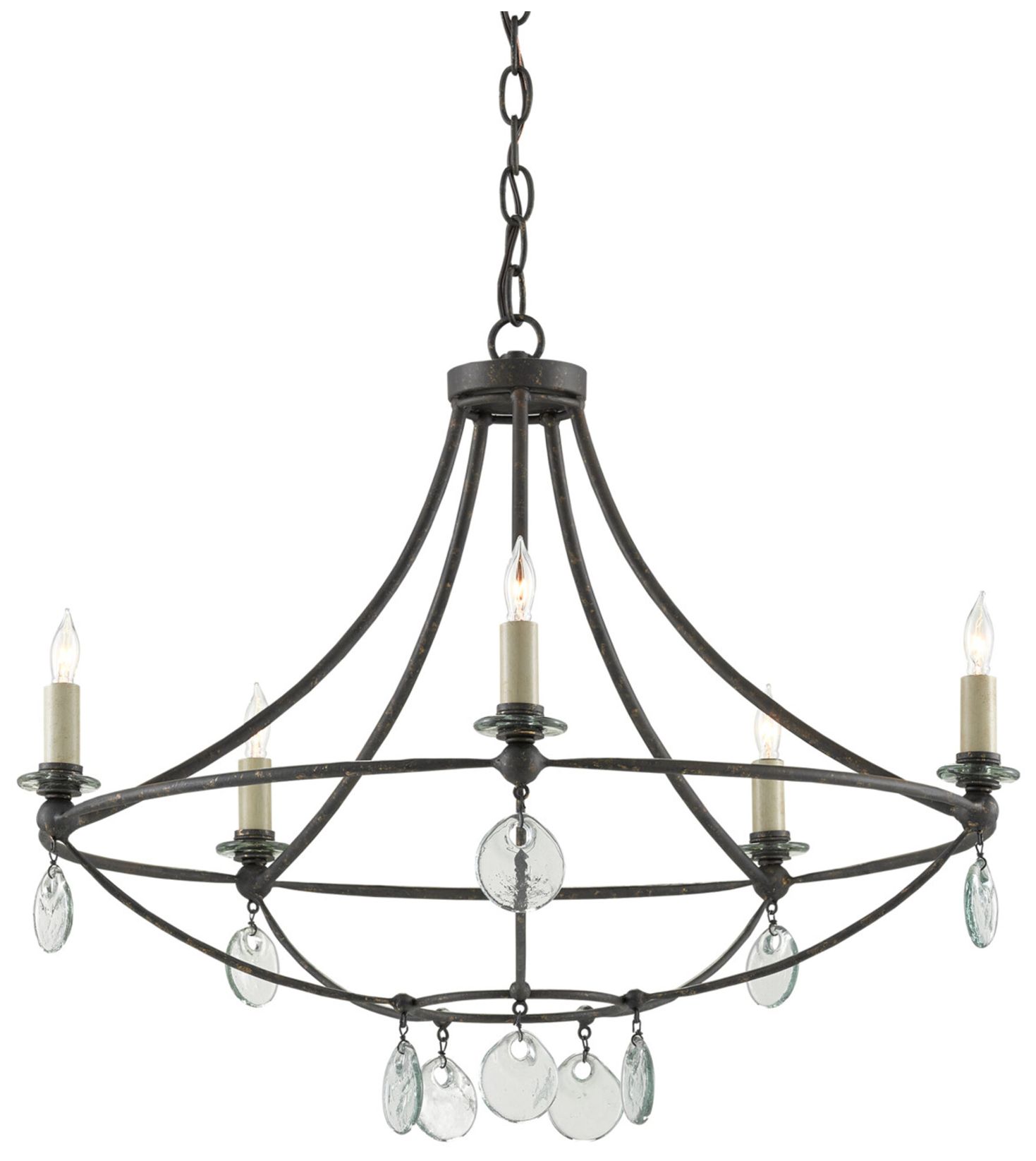 Image 4 Currey & Company Novella 24" Wide Mayfair Chandelier more views