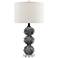 Currey and Company Octave Dark Smoke Glass Table Lamp