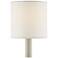 Currey & Company Off-White Drum Lamp Shade 5x5x5 (Clip-On)