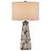 Currey & Company Oldwalls 30" Mosaic Glass Modern Table Lamp