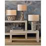 7_Currey & Company Oldwalls 30" Mosaic Glass Modern Table Lamp more views