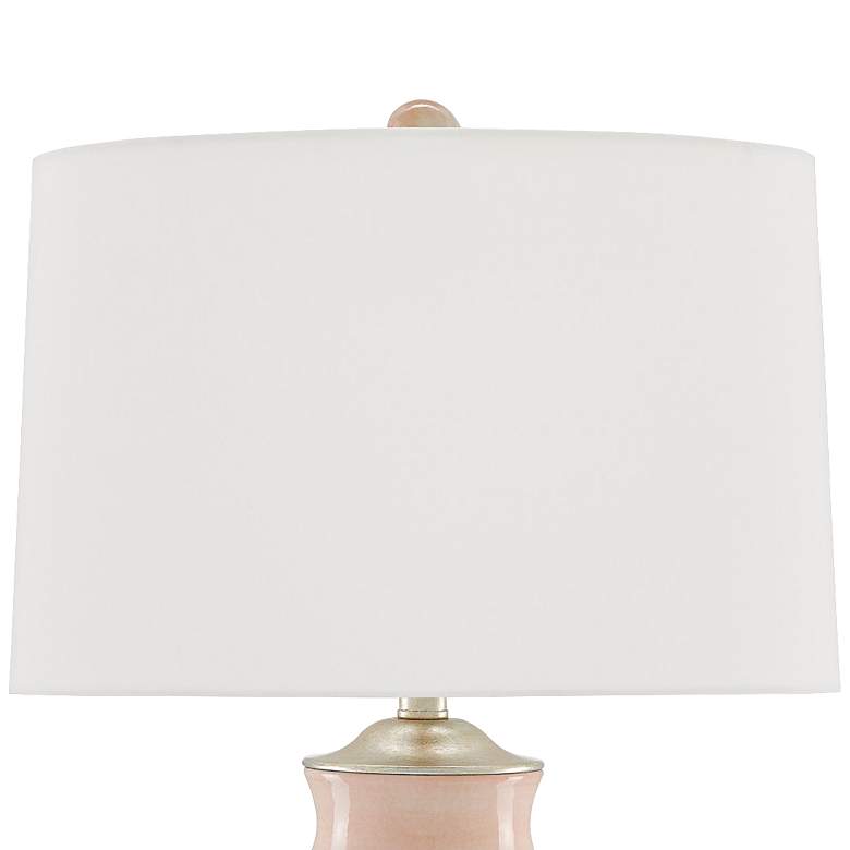 Image 3 Currey & Company Ondine Blush Terracotta Table Lamp more views