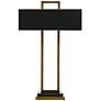 1_Currey & Company Otto 30 3/4" Brass and Bronze Rectangle Lamp
