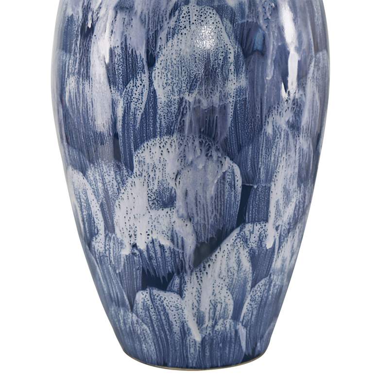 Image 4 Currey & Company Pallas Blue and White Ceramic Vases Set of 2 more views
