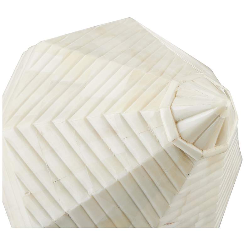 Image 3 Currey & Company Pavi Bone Prism Set of 2 more views