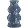 Currey & Company Phonecian Navy 12 1/4"H Terracotta Vase