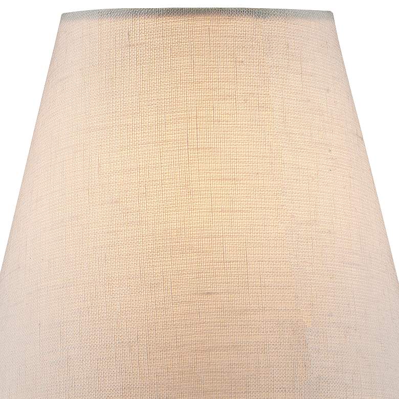 Image 2 Currey and Company Piccolo 9" High Tan Marble Mini Accent Table Lamp more views
