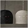 6_Currey & Company Piero 22 1/4"W Satin Black 3-Light Pendant more views