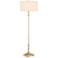 Currey & Company Pilare Shiny Gold Floor Lamp