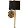 Currey and Company Primo 19" High Brass Wall Sconce