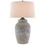 Currey and Company Quest 35" High Rustic Gray Concrete Table Lamp