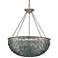 Currey and Company Quorum Silver 50" Wide Chandelier