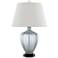 Currey and Company Radix Pale Blue Glass Table Lamp